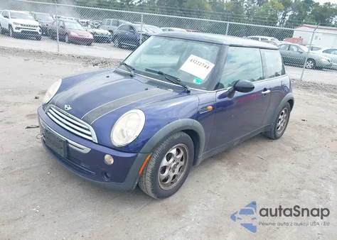 2005 Mini Cooper из США, поврежденный, VIN WMWRC33595TK62223